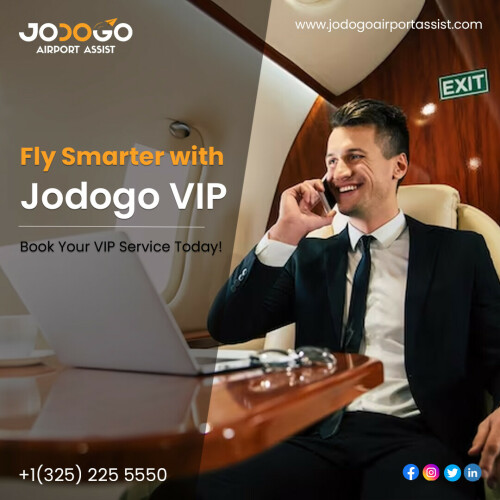 Jodogo VIP is more than just a service, it's an investment in your travel experience. It's about reclaiming your precious time and starting your journey relaxed and refreshed. So, ditch the airport anxiety and book your Jodogo VIP service today!

🌐 Book Your VIP Service Today! https://www.jodogoairportassist.com/

📞 +1(325) 225 5550

#Arrive #Departure #FlySmarter #AirportTravel #AirportExperience #AirportAssistance #MedicalServices #SafetyAssistant #AirportSpecialAssistance #AirportMeetandGreet #AirportMeetandAssist #MeetandGreetAirport #AirportAssistanceServices #AirportConcierge #VIPConciergeServices #AirportFastTrackServices #VIPAirportAssistance #AirTravelAssistance