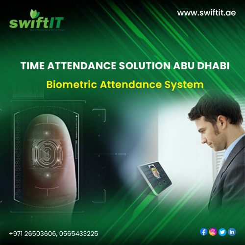 Do you look for a comprehensive time attendance solution in Abu Dhabi?

SwiftIT is one of the largest biometric attendance and time attendance solution systems. and has many advantages.

Feel free to get in touch with us:

📱 +971-26503606, 0562071853

🌐 https://swiftit.ae/
