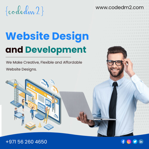 An IT company called Codedm2 was established in Sharjah Media City, United Arab Emirates. We are a group of specialists in the basic areas of programming, web development, online advertising, and business software. With the help of our experience, you can build an effective and captivating application or website that will help you reach your target audience through digital marketing and assist you throughout all of the business's stages.

Call for More Details: +971 50 940 0410

Visit our website: https://www.codedm2.com/