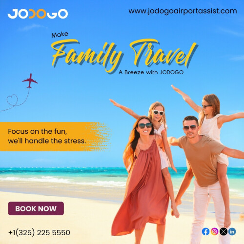 Make Family Travel a breeze with JODOGO Airport Assistance, Focus on the Fun, We'll Handle the Stress ✈️‍‍‍

Let Jodogo take the stress out of airport travel and turn your next family vacation into an unforgettable adventure!

Our friendly staff will handle your luggage, help you navigate the airport with ease, and ensure a smooth and enjoyable travel experience for the whole family! Let your kids focus on the excitement of their trip, while you relax and enjoy the journey.

Visit our website or contact us for a free quote.

🌐 Website: https://www.jodogoairportassist.com/

📲 +1(325) 225 5550

#FamilyTravel #MakeMemories #TravelWithKids #FamilyVacation #HappyTravels #UnforgettableAdventure #AirportAssistance #SafetyAssistant #AirportSpecialAssistance #AirportMeetandGreet #MeetandGreetAirport #AirportAssistanceServices #AirportConcierge #VIPConciergeServices #AirportFastTrackServices #VIPAirportAssistance #AirTravelAssistance #AirportLuggageAssistance #AirportBaggageHandling #AirportWheelChairAssist #AirportTransfer #Limousines #BookLimousine #AirportLimousine #LimousineServices #JodogoAirportAssist
