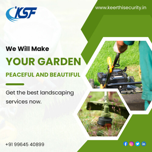 Keerthi Security offers the best landscaping services in Bangalore. For more information, visit the Keerthi Security website.

Call for More Details: +91 9964540899

Visit our website: https://www.keerthisecurity.in/