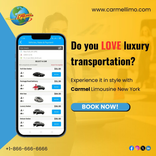 Do you love luxury transportation?

Look no further than CarmelLimo! We offer top-notch limousine service in new york, complete with a fleet of sleek SUVs, comfortable sedans, and spacious stretch limos. With CarmelLimo, you're guaranteed an unforgettable experience.

➡️ https://www.carmellimo.com/

➡️ +1-8666666666

➡️ Follow Our Instagram Page: https://www.instagram.com/carmellimo/

#CarmelLimo #NYCAirportLimousines #NewYorkLimousines #VIPRide #AirportTransfers #NYCAirportLimousine #LimoAirportNY #LimoNY #LimosNewYork #NewYorkLimo #LimousineNewYork #LimousineNewYorkNY #LimousinesNewYorkNY #LimoNewYorkNY #LimousineServices #EventLimousines #WeddingLimo #CarmelCar #NewYork #UnitedStates