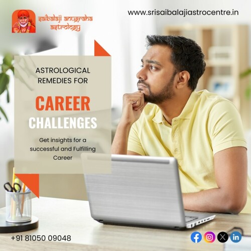 Whether you're facing career challenges, looking for a new job, or wanting to advance in your current role, astrology can help you identify the best path forward. Sri Sai Balaji Astrocentre career astrology help you to overcome any obstacles. Contact Sri Sai Balaji today.

Call us: +91 8105009048

Visit us: https://www.srisaibalajiastrocentre.in/