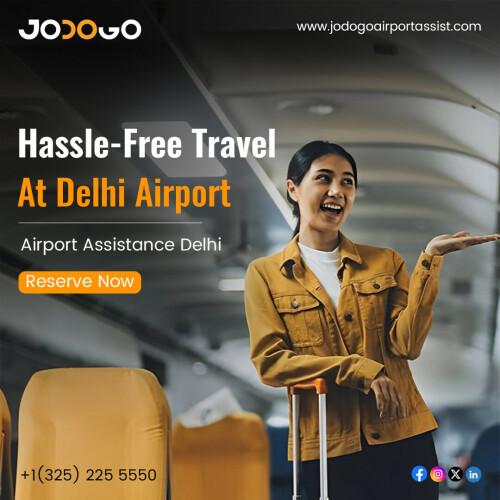 Travel hassle-free at Delhi Airport with Jodogo's expert assistance! From check-in to boarding, we take care of all the details so you can relax and enjoy your journey.

👉 Reserve now and experience smooth travel at Delhi Airport with Jodogo: +1(325) 225 5550

👉 Visit: https://www.jodogoairportassist.com/delhi-airport-assistance-services

#DEL #DelhiAirportAssistance #AirportAssistanceDelhi #MeetandGreetDelhiAirport #MeetandGreetServiceDelhiAirport #DelhiAirportVIPService #MeetandGreetatDelhiAirport #DelhiAirportWheelchairAssistance #DelhiAirportAssistanceServices #JODOGO #JFKAairport #DxbAirport #ChangiAirport #AirportAssist #SydneyAirport #LuxuryWorldTraveler #AmericanExpress #BritishAirways #Airport #AirportAssistance #VIP #Visa #JFK #LHR #DXB #AUH #LAX #ICN #DFW #ORD #DEL #Jeddah #RUH #EWR #BoardingPass #MeetandGreet #AirportLounge #VIPLounge #VIPTravel #AirportServices #AirportSpecialAssistance #AirportMeetandGreet #AirportAssistanceServices #AirportConcierge #VIPConciergeServices #AirportFastTrackServices #VIPAirportAssistance #AirTravelAssistance #AirportLuggageAssistance #AirportBaggageHandling #AirportWheelChairAssist #AirportTransfer #AirportLimousine #JodogoAirportAssist