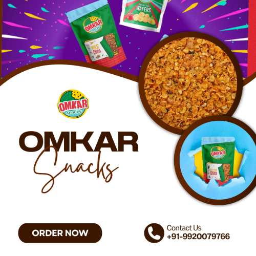 Looking to buy delicious snacks online? Omkar Snacks offers a wide variety of authentic Indian snacks made from high-quality ingredients, ensuring every bite is flavorful and fresh. Whether you're craving traditional namkeen, spicy mixtures, or healthy baked options, we have something for everyone.