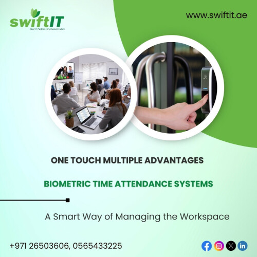 Experience the ease of One Touch, Multiple Advantages. Say goodbye to manual log-ins and hello to smart management. Boost productivity and security seamlessly. Embrace the future of workspace management today!Contact us for more information.

📱 +971-26503606, 0565433225

🌐 https://swiftit.ae/